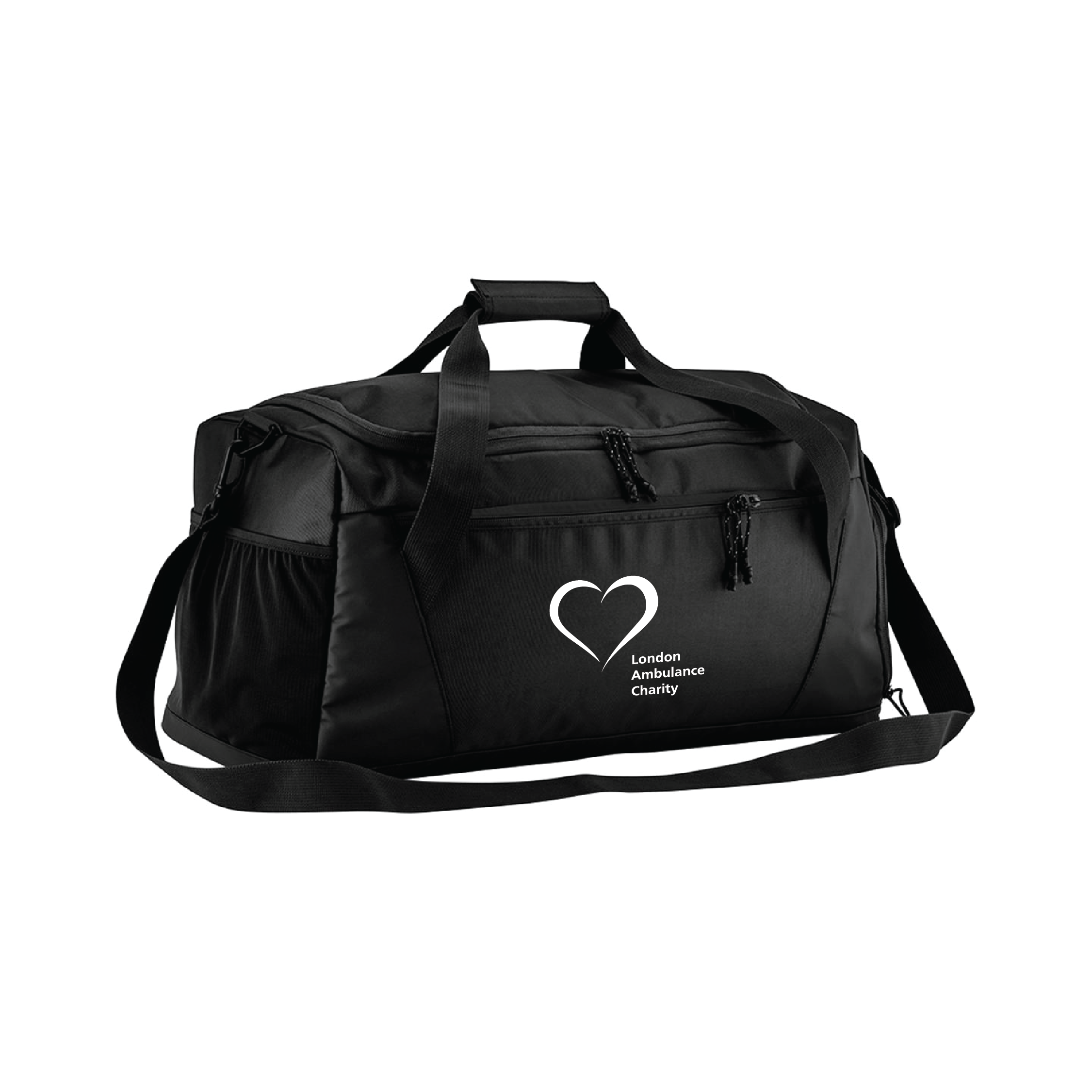 London Ambulance Charity Sports Holdall - Black (2 Designs Available)