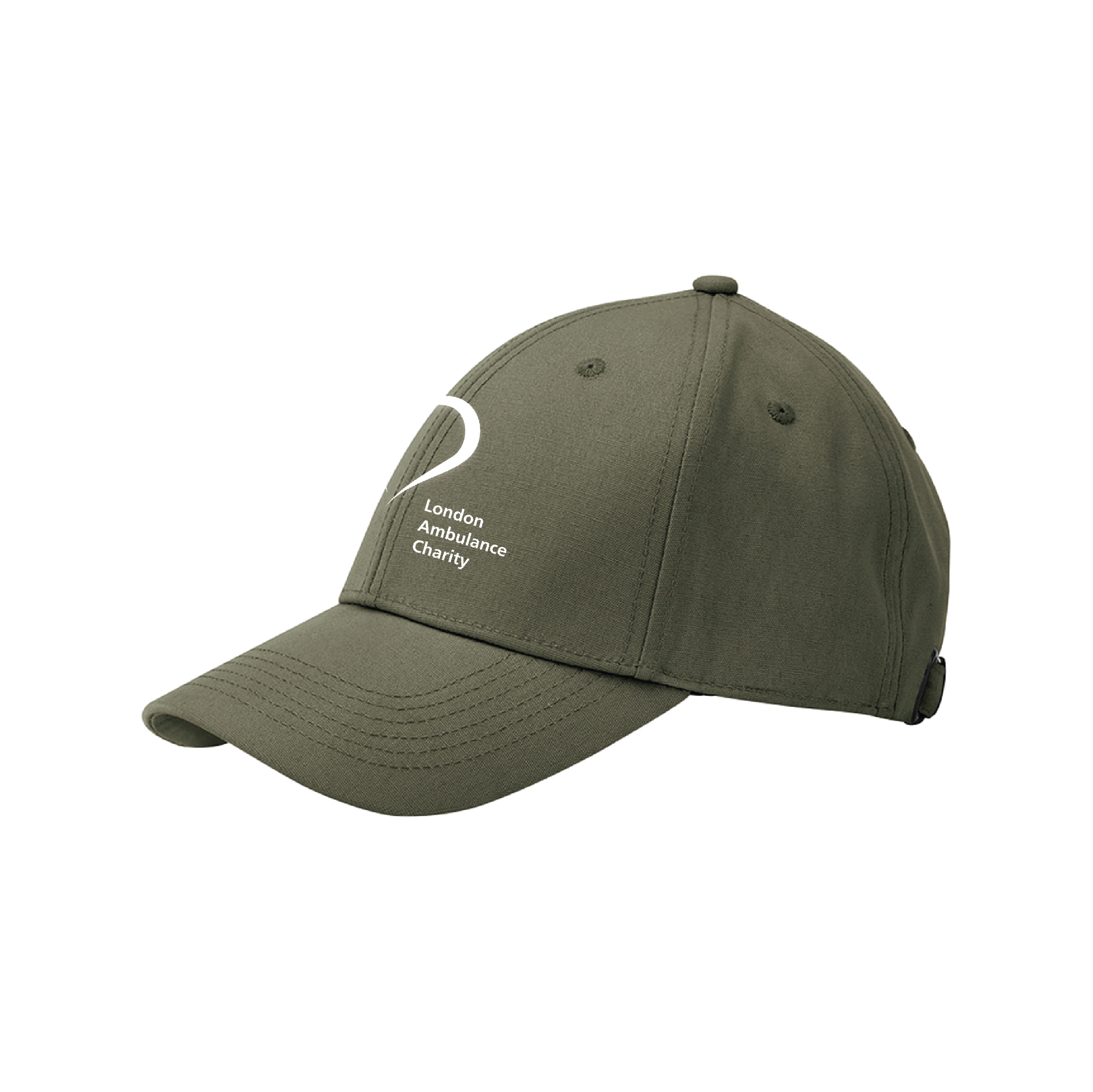 London Ambulance Charity Organic Cotton Cap - Olive Green
